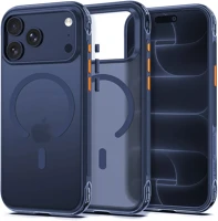 Tech-protect KÉK-NARANCS magair apple iphone 18 pro / 17 pro tok megerősített sarkakkal, magsafe kép
