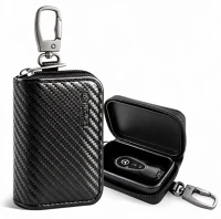 Tech-protect KLR300 Klr300 rfid blokkoló tartó / táska, carbon, fekete (autó kulcshoz) kép