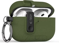 Tech-protect SP111554 Slim hook airpods pro 3 strapabíró tok karabinerrel, zöld kép