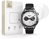Tech-protect SP111917 Glass fit+ xiaomi watch s4 kijelzővédő üvegfólia, átlátszó (2db) kép