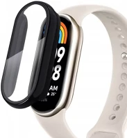 Tech-protect SP112449 Defense360 xiaomi smart band 8 ütésálló tok kijelzővédelemmel, fekete kép