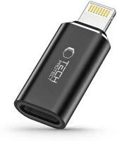 Tech-protect SP112627 Lightning-usb-c adapter, fekete kép