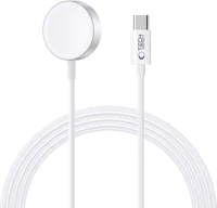 Tech-protect SP112628 Ultraboost magnetic apple watch töltő usb-c kábellel, 120cm, fehér kép