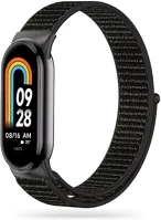 Tech-protect SP112637 Nylon xiaomi mi smart band 10 / band 9 / band 8 szövet szíj, fekete kép