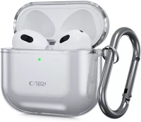 Tech-protect SP112656 Flexair apple airpods 4 tok karabinerrel, szürke kép