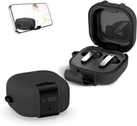 Tech-protect SP113983 slim hook samsung galaxy buds 4 / buds 4 pro szilikon tok, karabinerrel kép