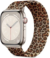 Tech-protect SP113996 Lamano apple watch 42/41/40mm szíj, leopárd minta kép
