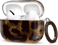 Tech-protect SP114020 Lamano airpods pro 2 / pro 1 tok karabinerrel, panther, párduc minta kép