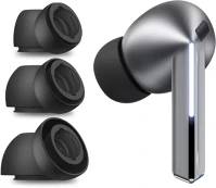 Tech-protect SP114452 Samsung galaxy buds 3 pro / buds 4 pro gumiharang csomag, szürke (3db) kép