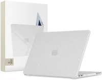 Tech-protect SP115186 Smartshell apple macbook neo 13 (2026) tok, csillámos átlátszó kép