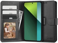 Tech-protect TP300082 Wallet flipes bőrtok - xiaomi redmi note 13 pro 5g/poco x6 5g - fekete kép