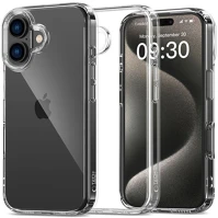 Tech-protect TP311620 Flexair hybrid szilikon tok - apple iphone 16 - átlátszó kép