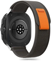 Tech-protect TP312382 nylon - samsung galaxy watch ultra 2024/2025 nylon szíj (47mm) - fekete kép