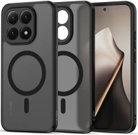 Tech-protect TP334728 Magmat magsafe szilikon tok - xiaomi 15t - matt fekete kép