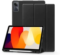 Tech-protect TP606096 Tablet tok (smart case pen) - xiaomi redmi pad se 11.0 - fekete - eco kép