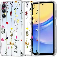 Tech-protect TP692231 Samsung sm-a556 galaxy a55 szilikon hátlap -  flexair+ - garden     floral kép