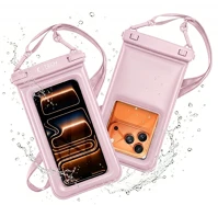 Tech-protect UWC7 - PINK Uwc7 - pink, vízálló lebegő tok (6,9 coll-ig) kép
