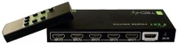 Techly HDMI-4K51 Hdmi switch, 5 in 1 out, 4k ultra hd, ir kép