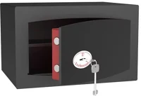 Technomax MCR 4 Bútorszéf, kulcsos zár, 23 l, 250x400x300 mm,  