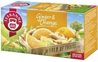 Teekanne GYÖMBÉR-NARANCS 12 Gyümölcstea  world of fruit gyömbér-narancs 12 filter/doboz kép