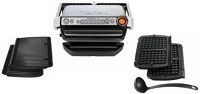 Tefal 800 CM2-ES gc716d12 optigrill+ kontaktgrill, 2000watt, 6program, 4 hőmérséklet kép