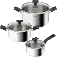 Tefal B925S655 Delicious 3 darabos edénykészlet 3 fedővel kép