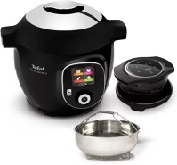 Tefal CY85X8F2 blk 150r + xtra crisp (bundle) intelligens elektromos gyorsfőző kukta kép
