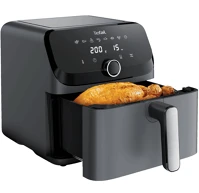 Tefal EY855BE0 ? easy fry mega forrólevegős sütő, sötétszürke kép