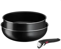 Tefal L1539153 Tefal l1539153 ingenio easy cook & clean serpenyő szett, 3 db-os