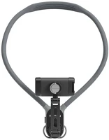 Telesin S2-HNB-02 Nyakba akasztható telefontartó fekete-szürke kép