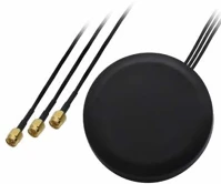 Teltonika 003R-00254 combo antenna | siso lte/gps/wifi, roof mounted with 2x sma and 1x rp-sma kép