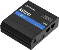 Teltonika RUT241-ESIM Lte cat4 router, wi-fi, 2xrj45 port, rms, iot/m2m, esim kompatibilis kép