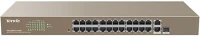 Tenda 24X100MBPS + 2X1GBPS + 1XSFP switch smart poe - tef1226p-24-410w kép