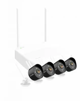 Tenda K4W-3TC 4 channel wireless hd video security kit kép