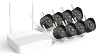Tenda K8W-3TC V2.0 8 csatornás nvr és 8db kamera szett kép