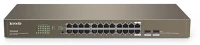 Tenda TEG1024F Switch -  (24x1gbps + 2x sfp; rack-mount) kép