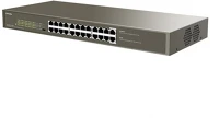 Tenda TEG1124P-24-250W 24port gbe lan poe (225w) switch kép
