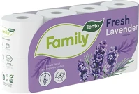 Tento 12.02377 Toalettpapír  family fresh lavender lila 8 tekercses 2 rétegű kép