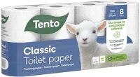 Tento 12.02381 Toalettpapír  classic fehér 8 tekercses 3 rétegű kép