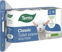 Tento 12.02389 Toalettpapír  classic 16 tekercses 3 rétegű kép
