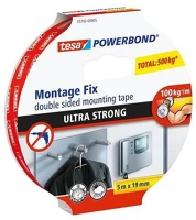 Tesa 55792-00005-01 Ragasztószalag, rögzítószalag ultra erős 19mmx5m powerbond tesa