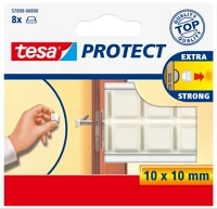 Tesa 57899-00000-01 Védőütköző 10x10mm 8 db/csomag,  fehér kép
