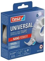 Tesa COR_TE55810 ragasztószalag, kétoldalas, visszaszedhető, átlátszó, 30 mm x 3 m, tesa kép
