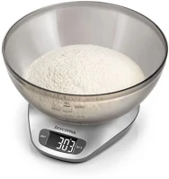 Tescoma 635910 .00 grandchef digitális konyhai mérleg tállal 5kg-ig kép