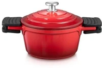 Tescoma 780416 .00 bordeaux lábas fedővel 16cm átmérőjű, 1,5 liter kép