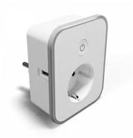 Tesla TSL-SPL-1+2USB 2 usb kimenettel okos konnektor kép