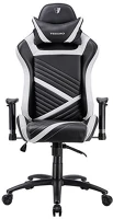 Tesoro F700_WHITE Zone speed gaming szék fekete-fehér kép