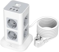 Tessan TPS03-DE-C Power strip kép