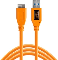 Tether tools CU5454 Tetherpro usb 3.0 - micro usb 3.0 kábel 4.6m - naramcs kép