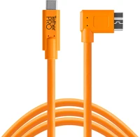 Tether tools CUC33R15-ORG Tetherpro usb-c to 3.0 micro-b right angle, (4.6m) org kép